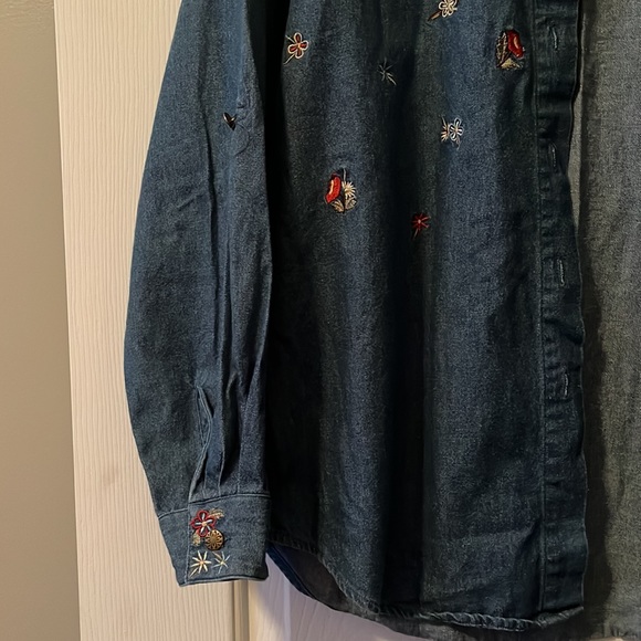 Koret City Blues Embroidered Cotton Jacket - Picture 4 of 6